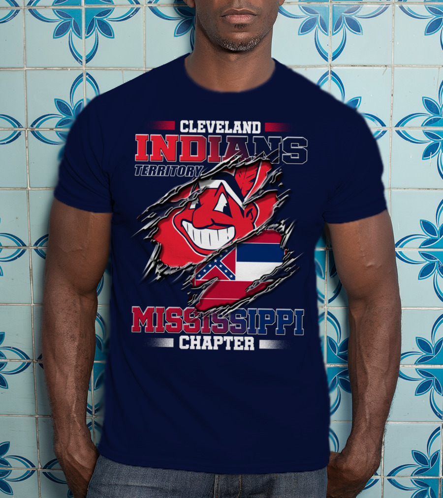 Cleveland Indians Territory Mississippi Chapter T-Shirt
