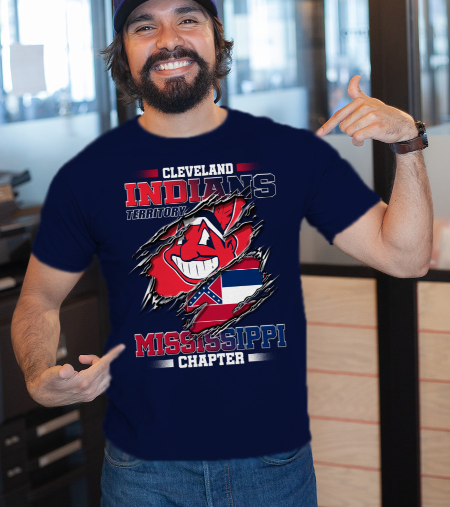 Cleveland Indians Territory Mississippi Chapter T-Shirt