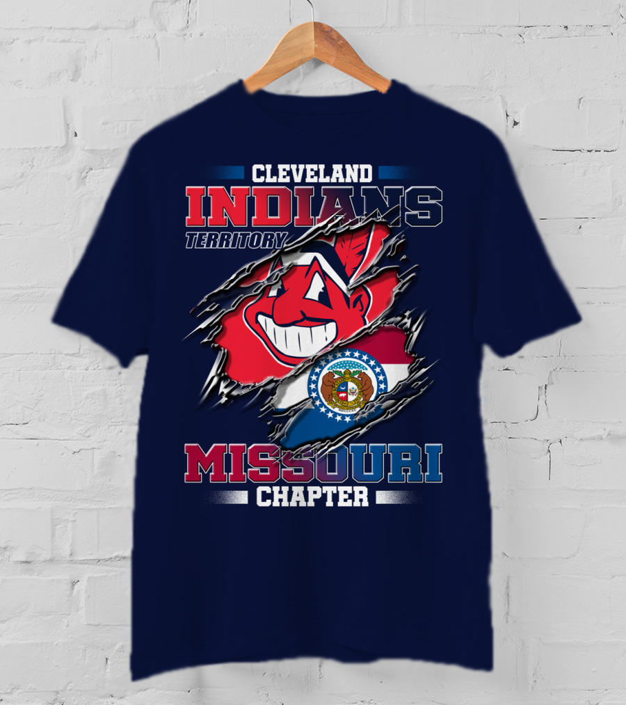 Cleveland Indians Territory Missouri Chapter T-Shirt