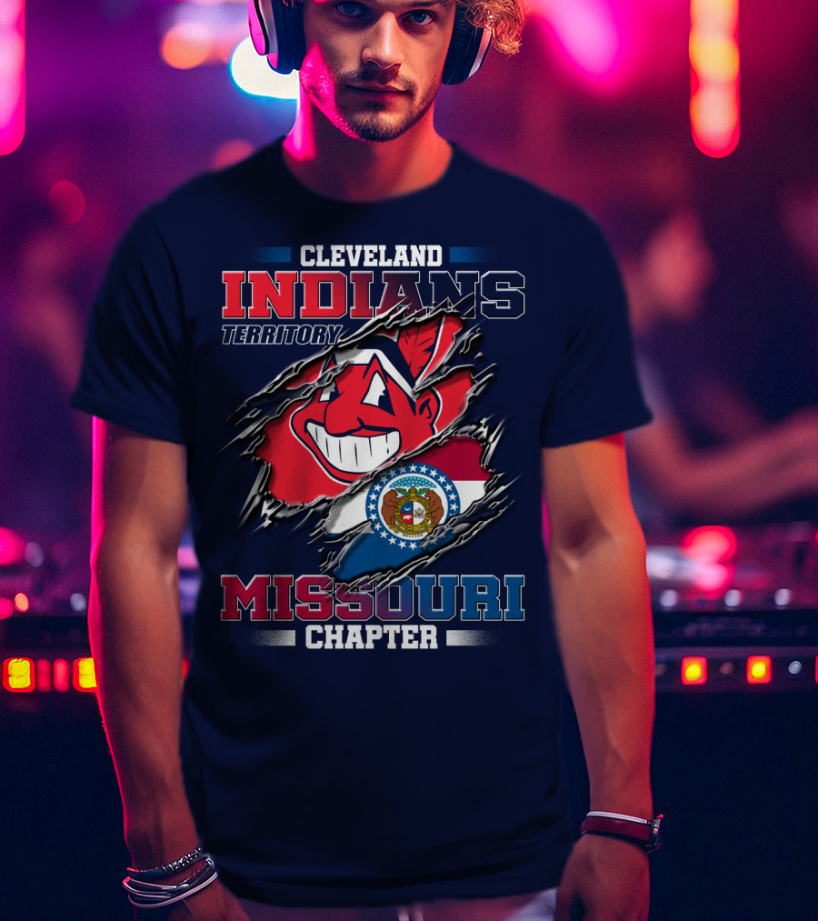 Cleveland Indians Territory Missouri Chapter T-Shirt