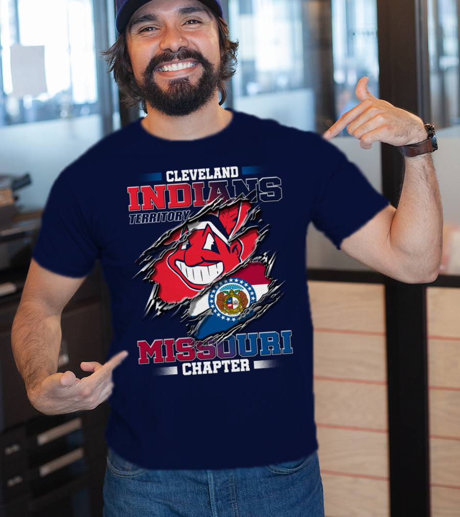 Cleveland Indians Territory Missouri Chapter T-Shirt