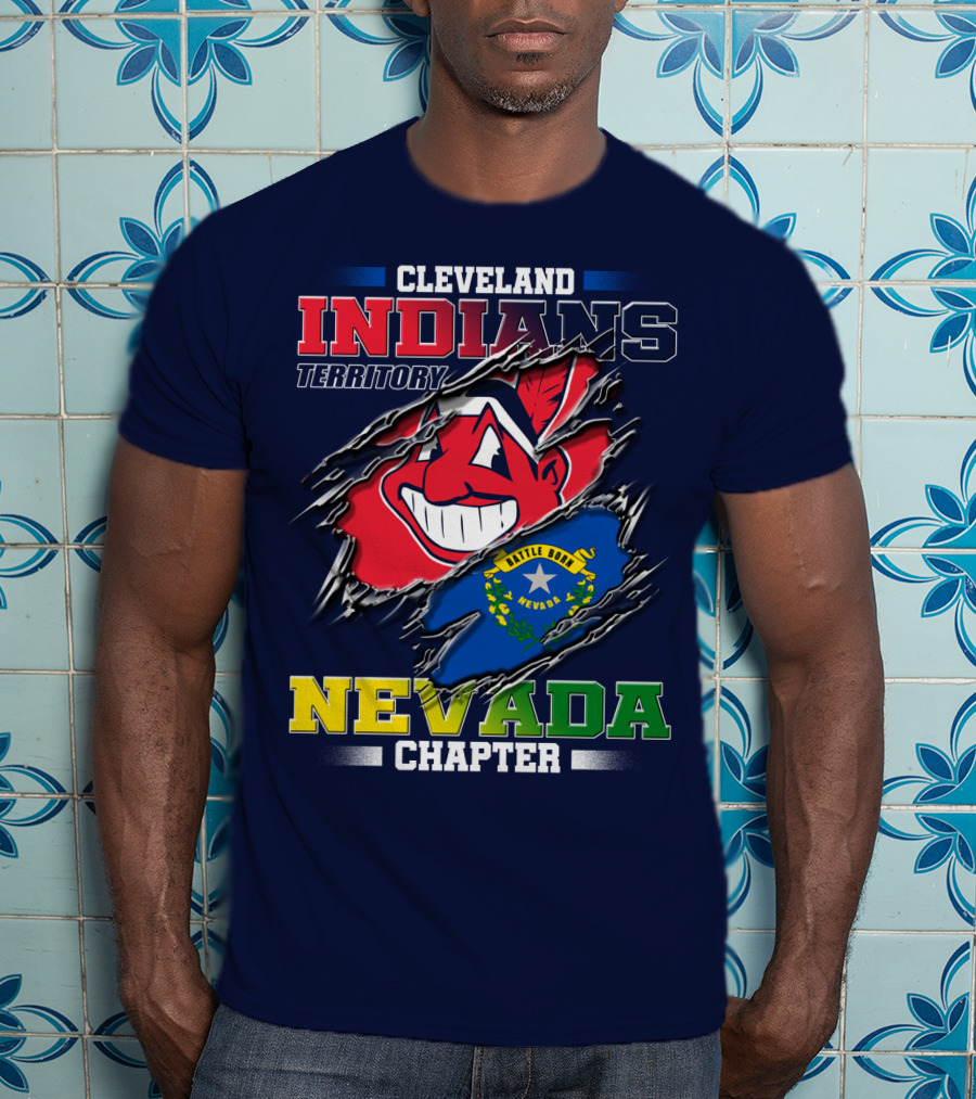Cleveland Indians Territory Nevada Chapter Little Born T-Shirt