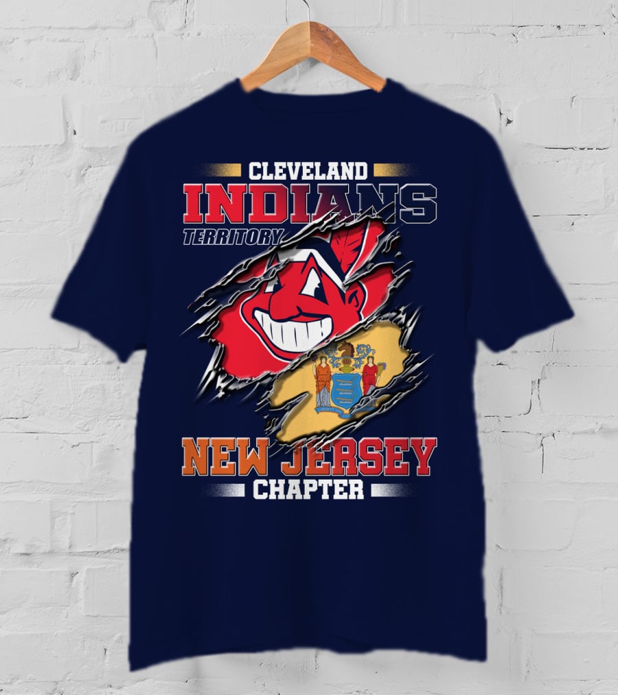 Cleveland Indians Territory New Jersey Chapter T-Shirt