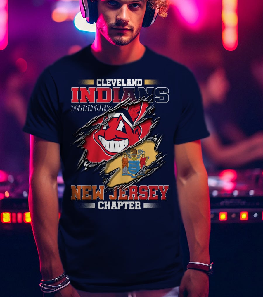 Cleveland Indians Territory New Jersey Chapter T-Shirt