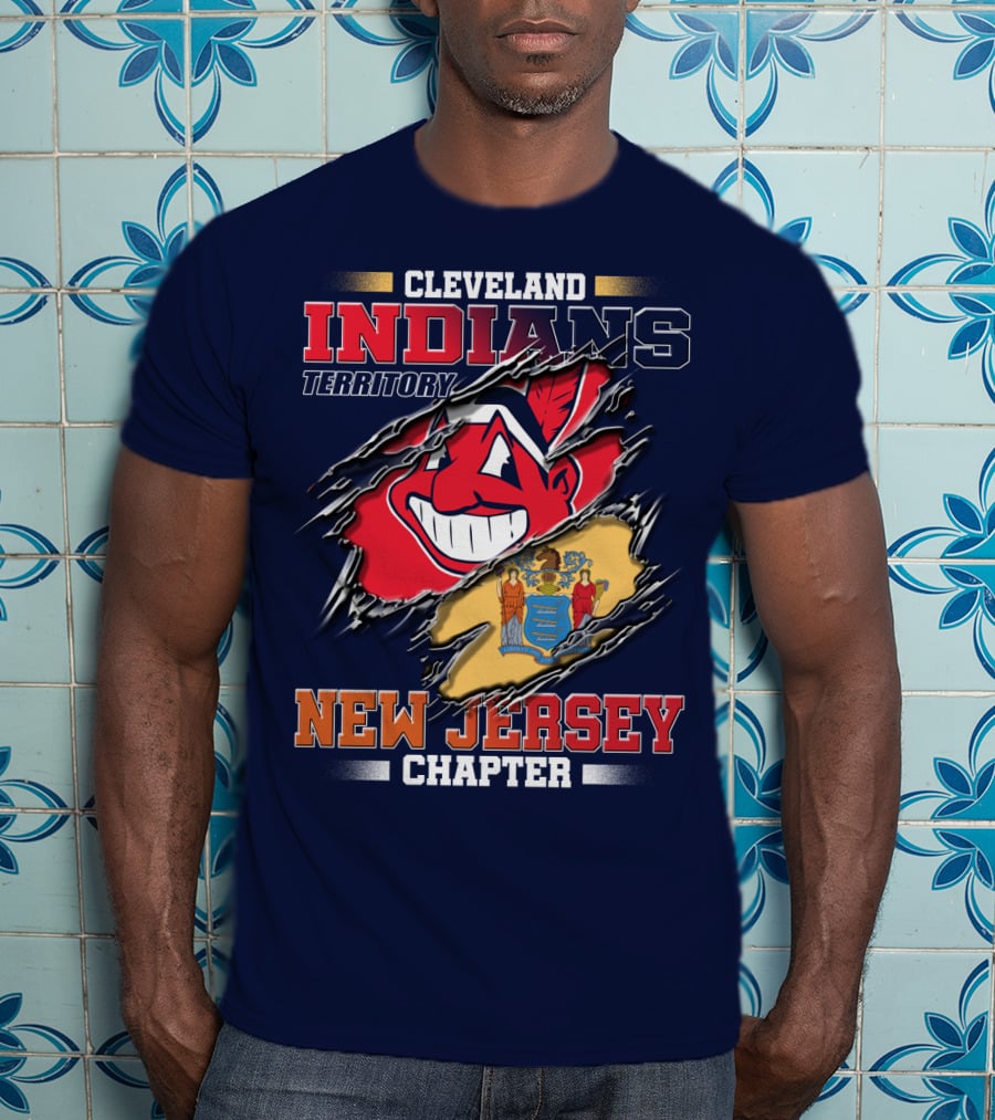 Cleveland Indians Territory New Jersey Chapter T-Shirt