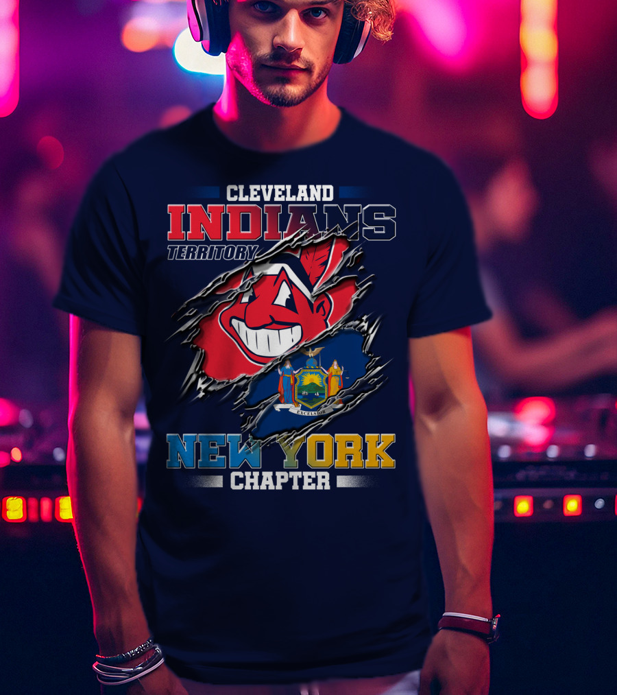 Cleveland Indians Territory New York Chapter T-Shirt