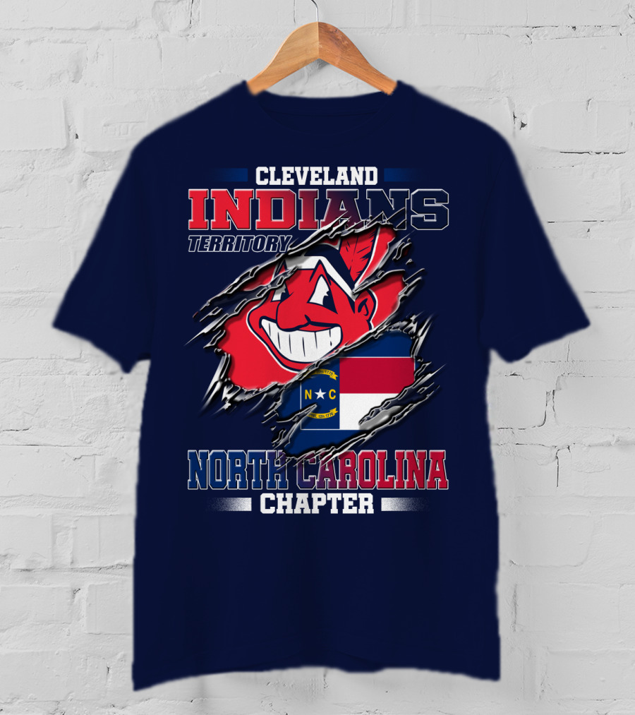 Cleveland Indians Territory North Carolina Chapter T-Shirt
