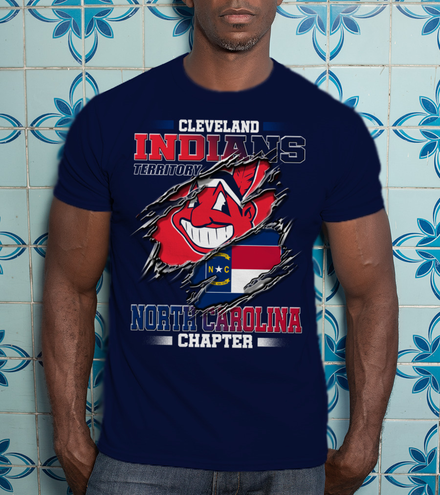 Cleveland Indians Territory North Carolina Chapter T-Shirt