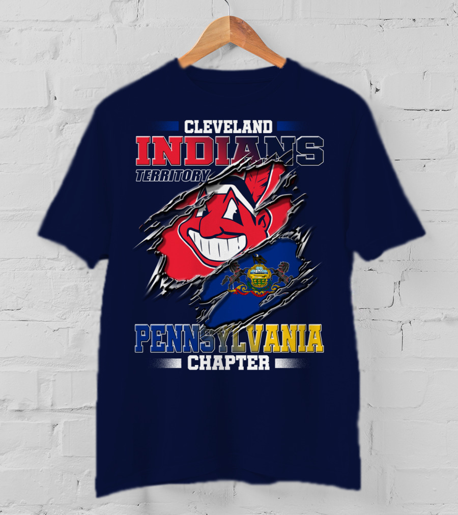 Cleveland Indians Territory Pennsylvania Chapter T-Shirt