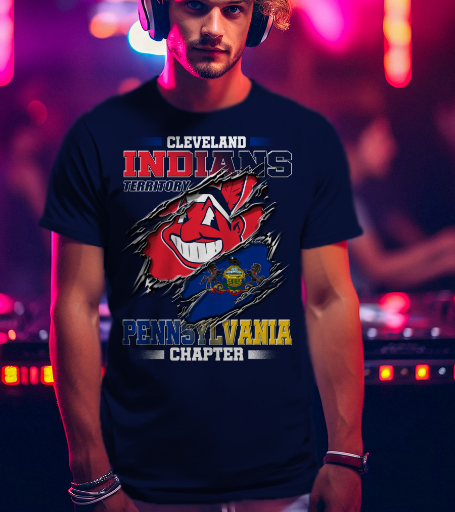 Cleveland Indians Territory Pennsylvania Chapter T-Shirt