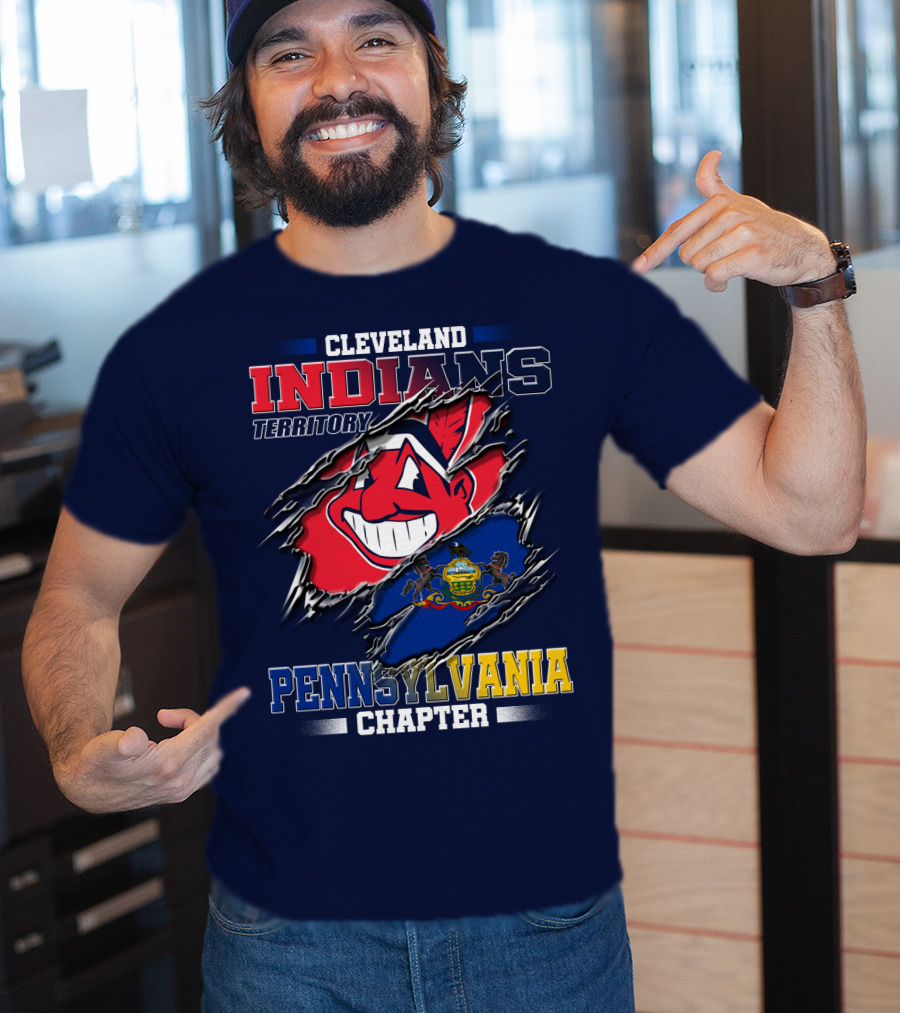 Cleveland Indians Territory Pennsylvania Chapter T-Shirt