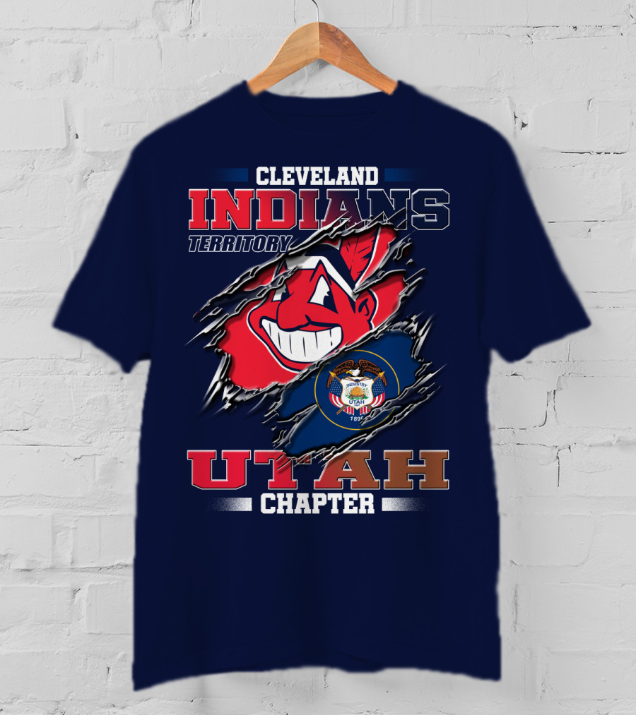 Cleveland Indians Territory Utah Chapter T-Shirt