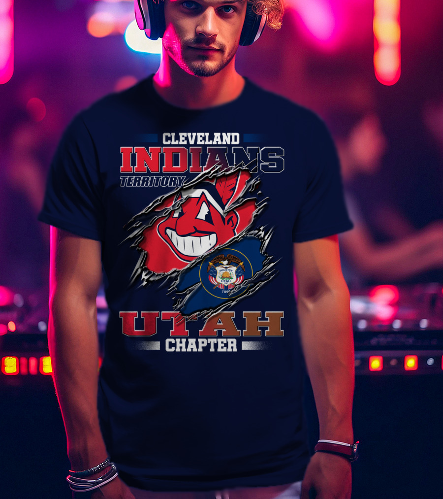 Cleveland Indians Territory Utah Chapter T-Shirt