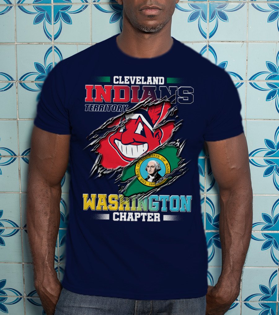 Cleveland Indians Territory Washington Chapter T-Shirt