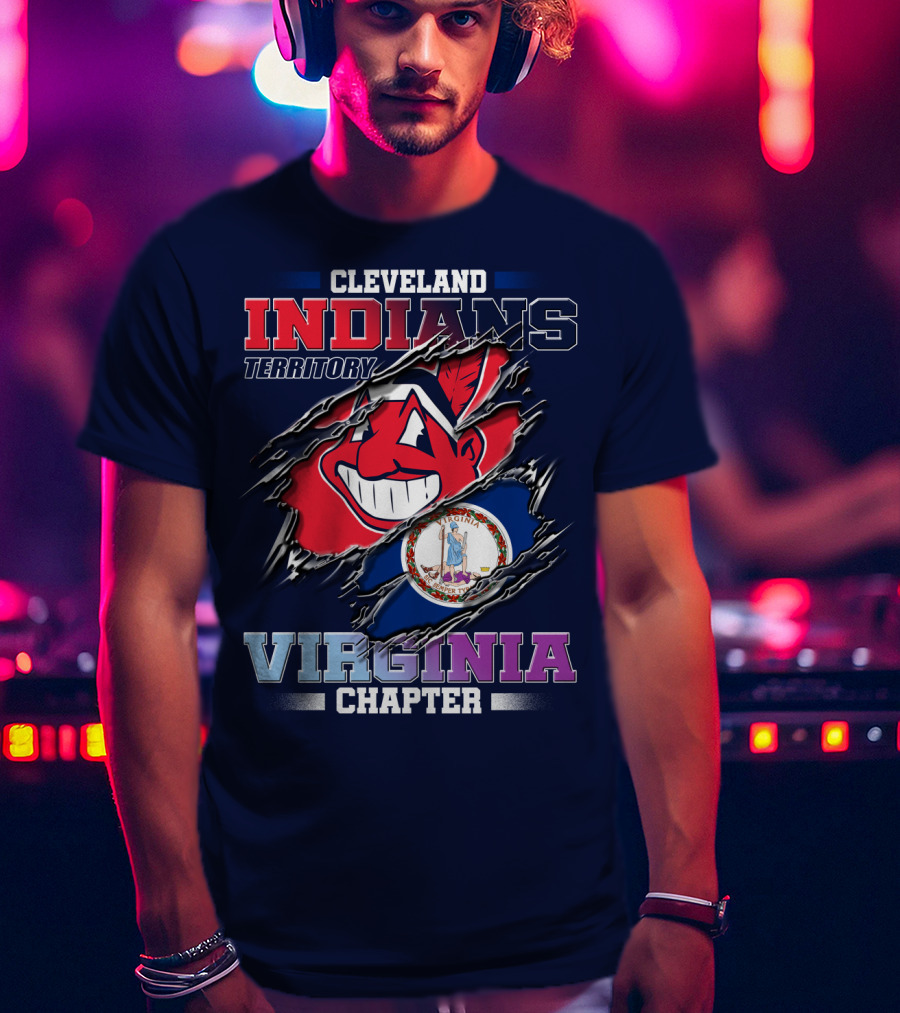 Cleveland Indians Territory Virginia Chapter T-Shirt
