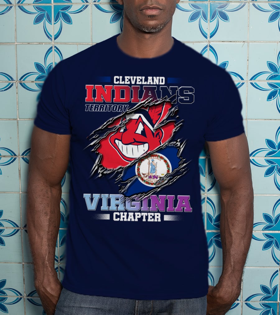Cleveland Indians Territory Virginia Chapter T-Shirt