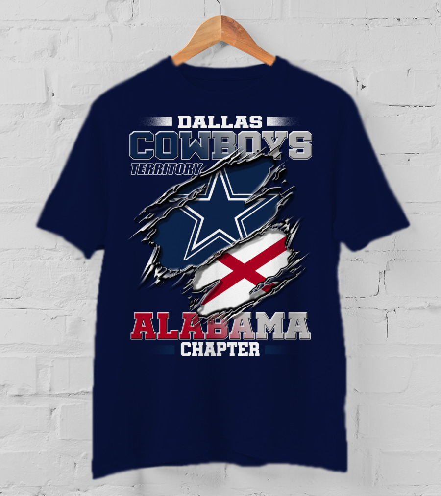 Dallas Cowboys Territory Alabama Chapter T-Shirt