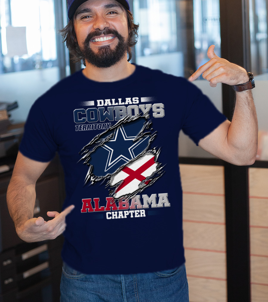 Dallas Cowboys Territory Alabama Chapter T-Shirt