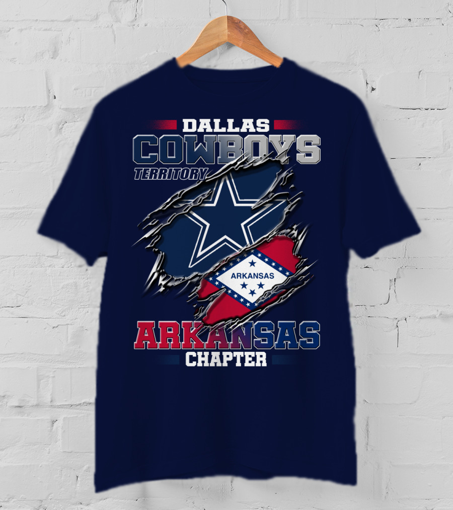 Dallas Cowboys Territory Arkansas Chapter T-Shirt