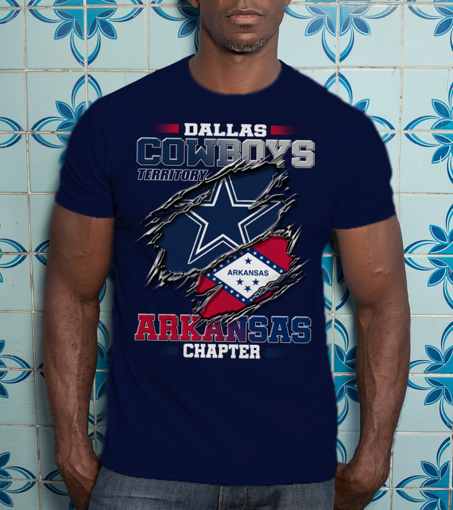 Dallas Cowboys Territory Arkansas Chapter T-Shirt