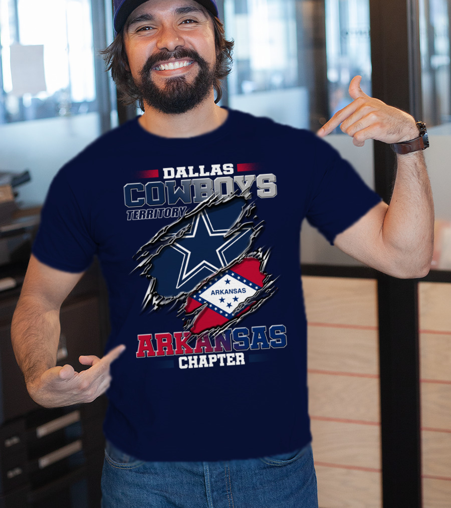 Dallas Cowboys Territory Arkansas Chapter T-Shirt