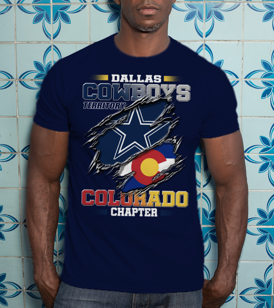 Dallas Cowboys Territory Colorado Chapter T-Shirt