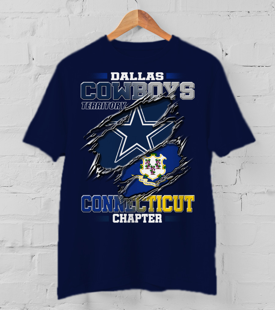 Dallas Cowboys Territory Connecticut Chapter T-Shirt