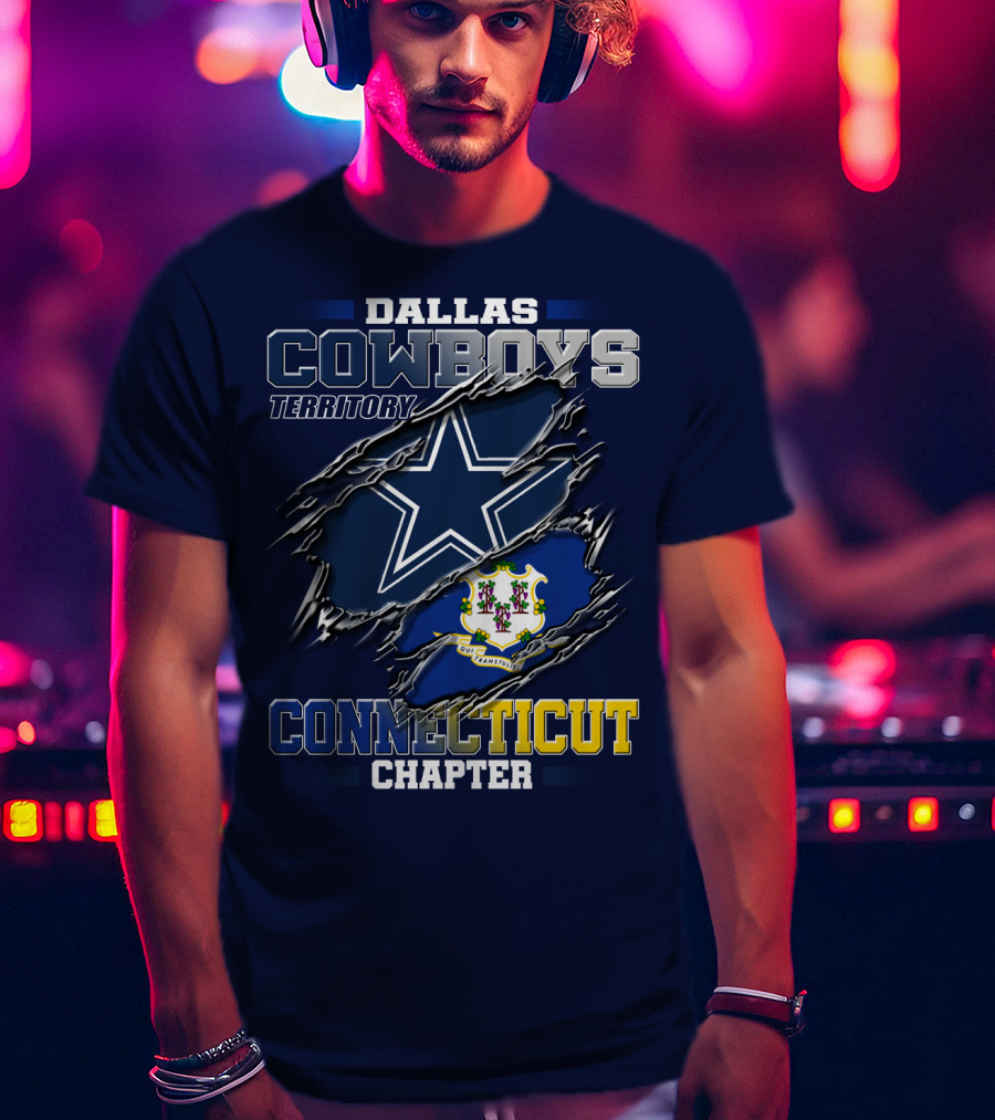 Dallas Cowboys Territory Connecticut Chapter T-Shirt