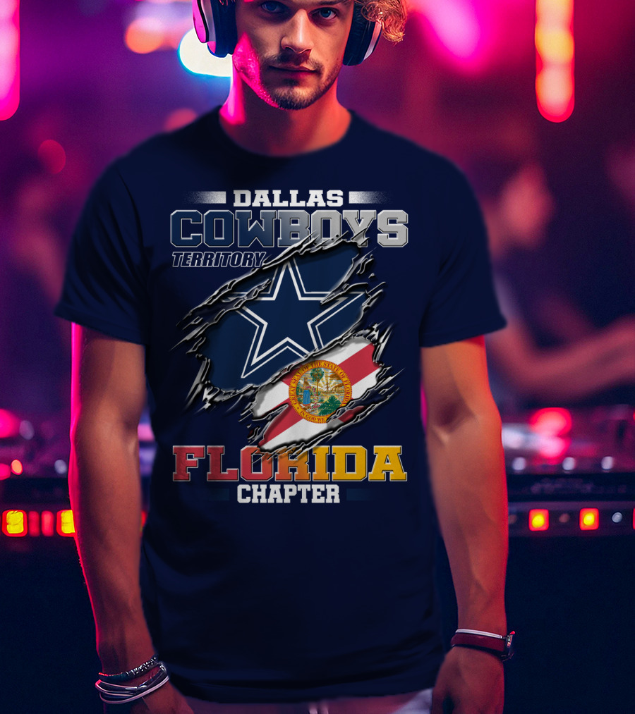 Dallas Cowboys Territory Florida Chapter T-Shirt