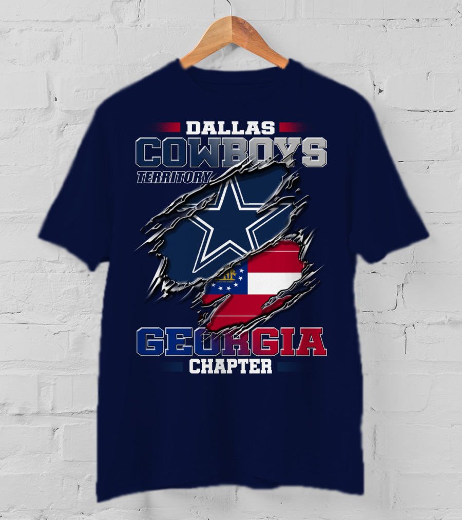 Dallas Cowboys Territory Georgia Chapter T-Shirt