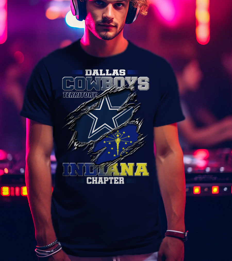 Dallas Cowboys Territory Indiana Chapter T-Shirt