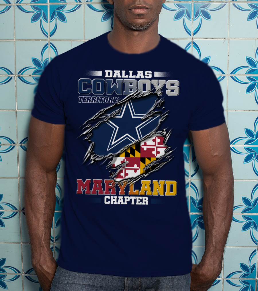 Dallas Cowboys Territory Maryland Chapter T-Shirt