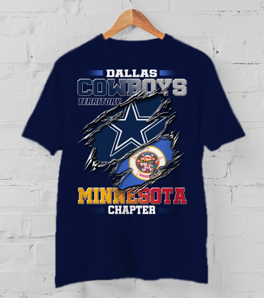 Dallas Cowboys Territory Minnesota Chapter T-Shirt