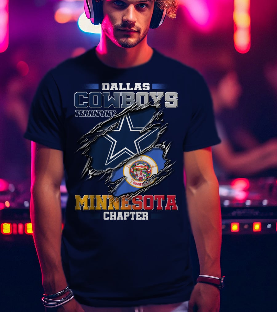 Dallas Cowboys Territory Minnesota Chapter T-Shirt