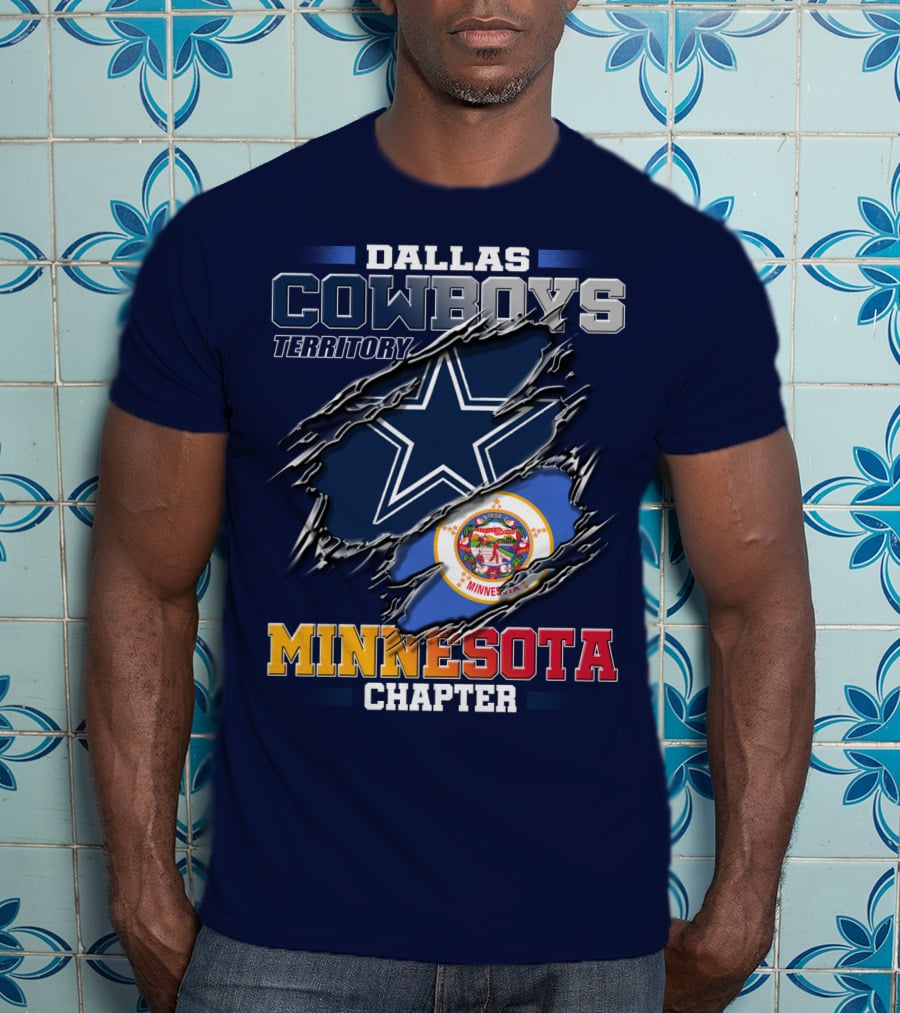 Dallas Cowboys Territory Minnesota Chapter T-Shirt