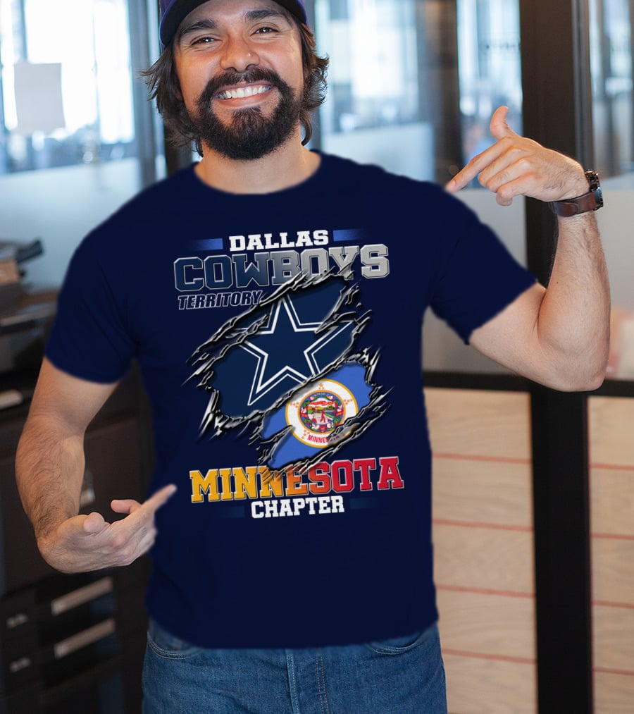 Dallas Cowboys Territory Minnesota Chapter T-Shirt
