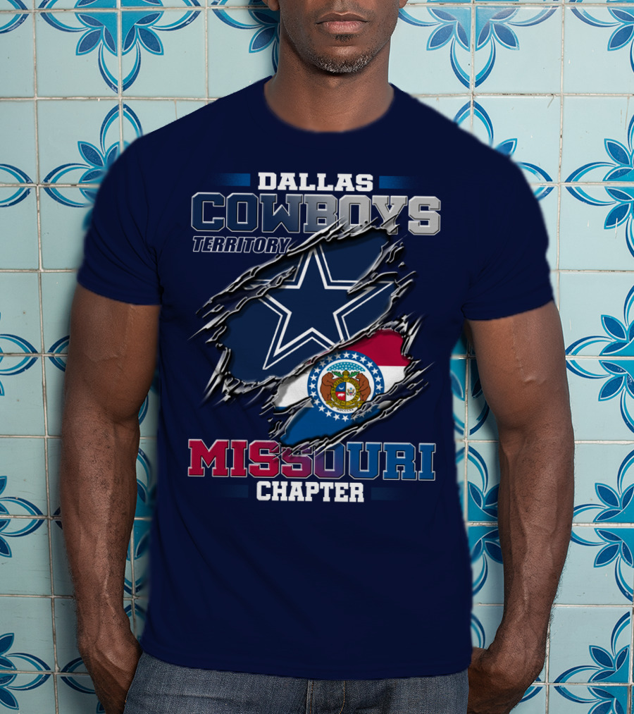 Dallas Cowboys Territory Missouri Chapter T-Shirt