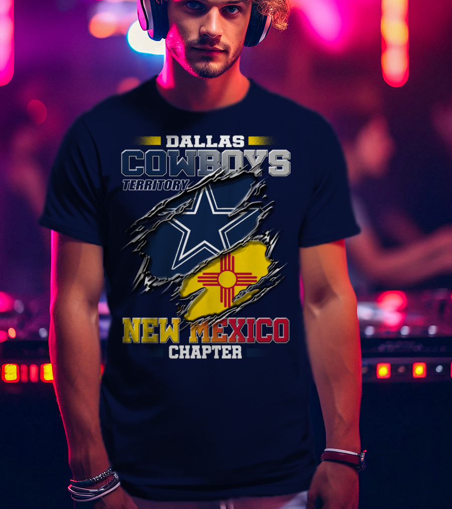 Dallas Cowboys Territory New Mexico Chapter T-Shirt