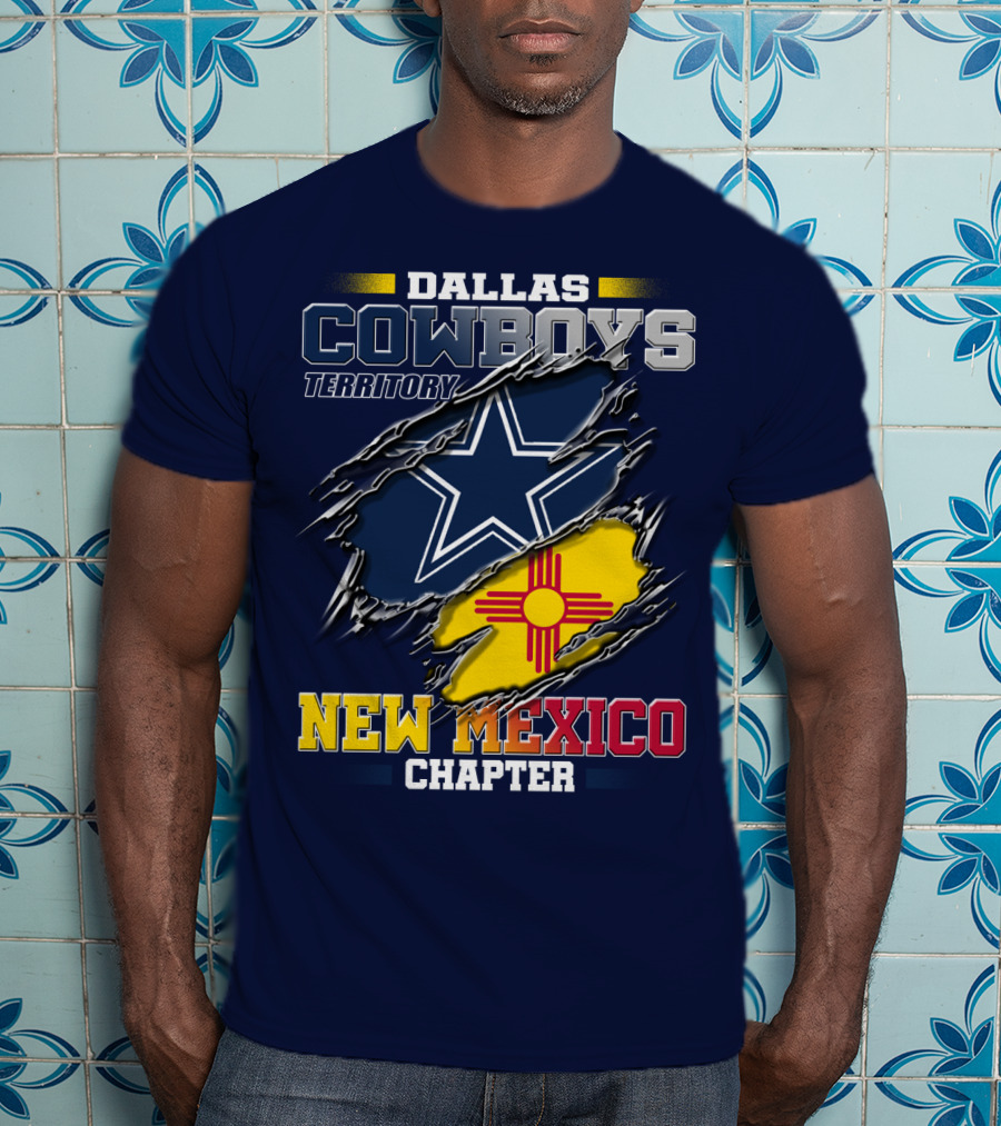 Dallas Cowboys Territory New Mexico Chapter T-Shirt