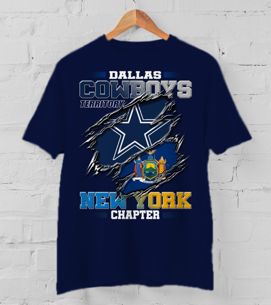 Dallas Cowboys Territory New York Chapter T-Shirt