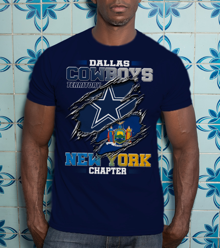 Dallas Cowboys Territory New York Chapter T-Shirt
