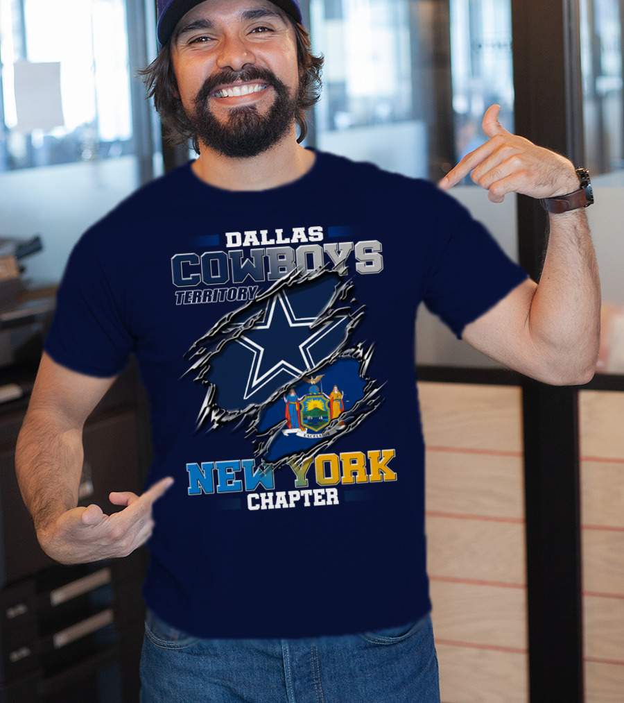 Dallas Cowboys Territory New York Chapter T-Shirt