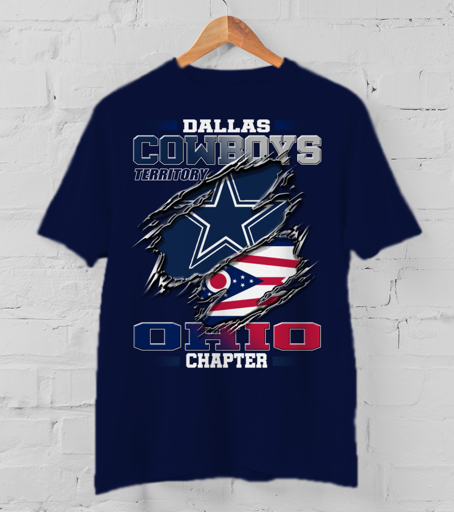 Dallas Cowboys Territory Ohio Chapter T-Shirt