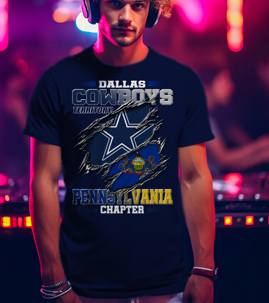 Dallas Cowboys Territory Pennsylvania Chapter T-Shirt