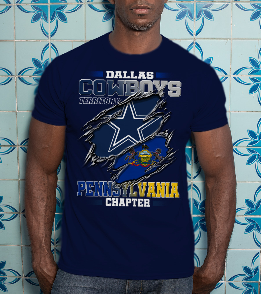 Dallas Cowboys Territory Pennsylvania Chapter T-Shirt