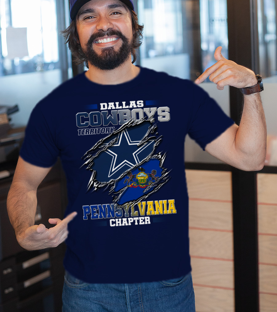 Dallas Cowboys Territory Pennsylvania Chapter T-Shirt