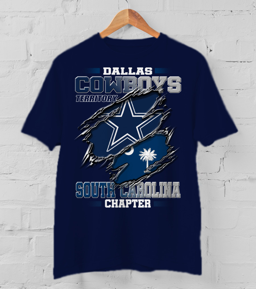 Dallas Cowboys Territory South Carolina Chapter T-Shirt