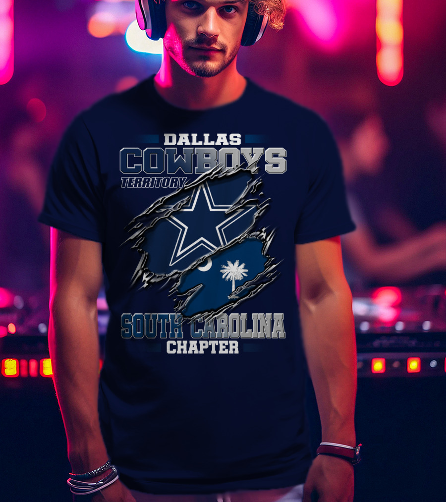 Dallas Cowboys Territory South Carolina Chapter T-Shirt