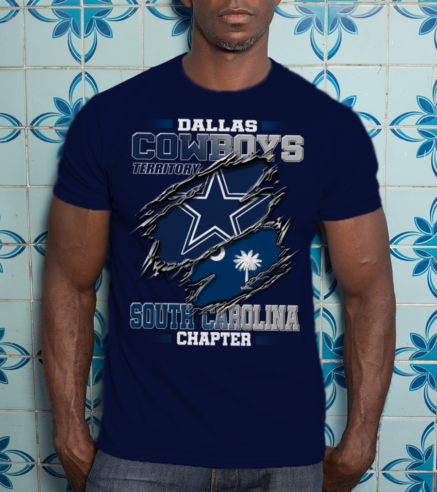 Dallas Cowboys Territory South Carolina Chapter T-Shirt