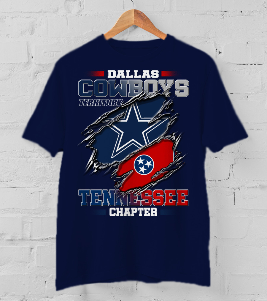 Dallas Cowboys Territory Tennessee Chapter T-Shirt